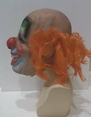 Vintage Early 1980 ' s Creepy Clown Mask NOT Don Post Unknown Made In W.  Germany 2