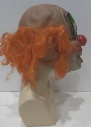 Vintage Early 1980 ' s Creepy Clown Mask NOT Don Post Unknown Made In W.  Germany 3