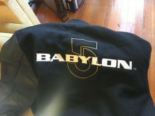 Babylon 5 Cast and Crew Jacket - Signed - with Tags - PROVENANCE XL 8
