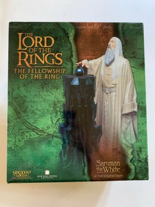 Sideshow Weta Saruman The White 1/6 Polystone Statue Lord Of The Rings