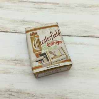 Vintage Chesterfield Cigarettes Mini Pocket Advertising Dash Ashtray