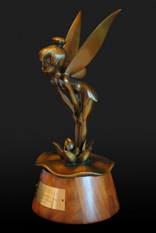 Tinker Bell Walt Disney World 25 Years Service Award Statue - Rare -