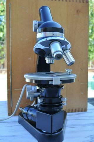 All Wetzlar Polarizing Petrographic Microscope, 2