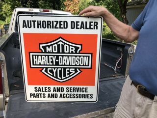 Harley Davidson Dealership Sign Circa 70’s
