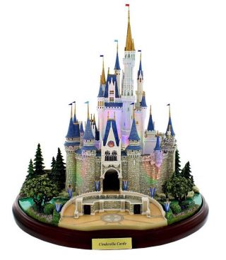 Disney Parks Cinderella Castle Olszewski Figure Main Street Miniature
