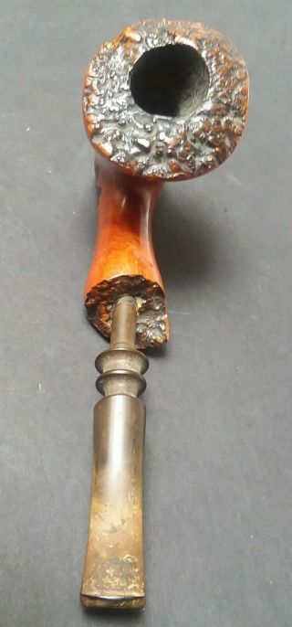 Hand Made Brier Pipe From Denmark - 3
