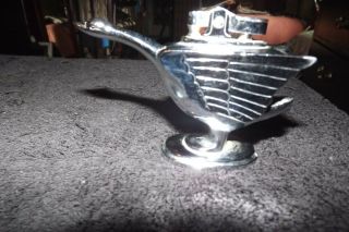 Vintage Table Lighter Silver Goose