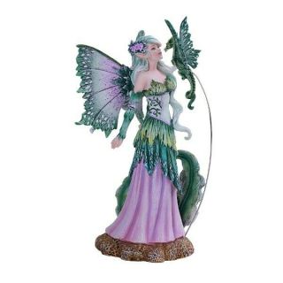 Amy Brown Discovery Fairy And Dragon Figurine Collectible Faery