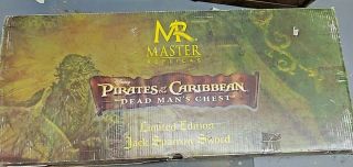 Master Replicas Pirates of the Caribbean Limited Edition Jack Sparrow Sword 8