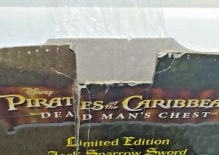 Master Replicas Pirates of the Caribbean Limited Edition Jack Sparrow Sword 9