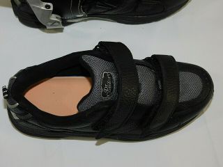 Set Polio Leather Metal Leg Braces US 10 XWide Dr.  Comfort Shoes Steampunk A1 3