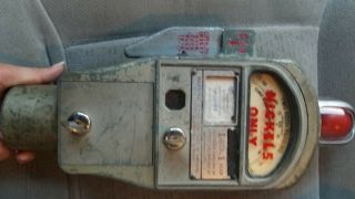 Vintage Martin Red Ball Parking Meter