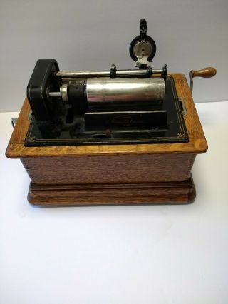Edison Standard Model D Cylinder Phonograph Not Parts???