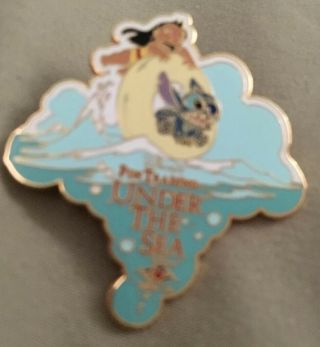 Disney Cruise Line Lilo Stitch “pin Trading Under The Sea” Le 550 Thank You Gift