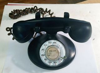Antique 1930 ' s Western Electric Telephone No.  202 All And Beauty As - Is 5