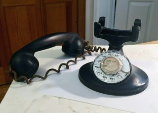 Antique 1930 ' s Western Electric Telephone No.  202 All And Beauty As - Is 6