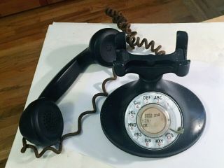 Antique 1930 ' s Western Electric Telephone No.  202 All And Beauty As - Is 8