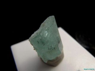 VERY RARE_OPTICAL CLEAR LARGE Emerald Crystal_NAEM_Hiddenite,  N.  C. 4