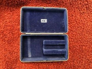 Vintage Hoffritz Slant Safety Razor With Box,  Case and Blade Holders 3