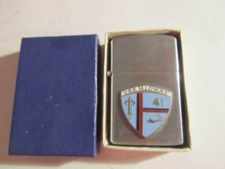 Vintage Uss Midway 41 1960s Baby Ace Cigarette Lighter