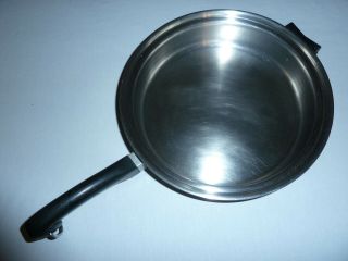 Saladmaster 11 Inch 18 - 8 Triclad Stainless Steel Skillet