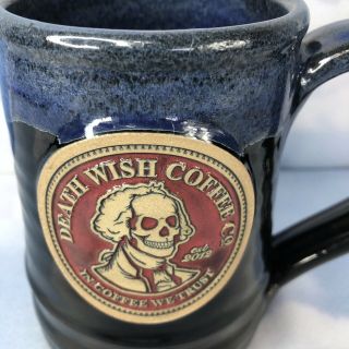 DEATH WISH COFFEE Mug IN COFFEE WE TRUST George Washington July 4th 2016 Deneen 3