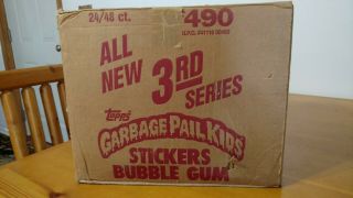 Topps Garbage Pail Kids Series 3 1986 Full Crate 24. 12