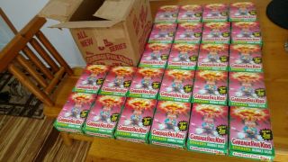 Topps Garbage Pail Kids Series 3 1986 Full Crate 24.