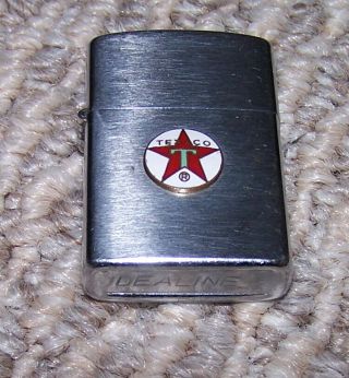 Vintage Texaco Oil Cigarette Lighter Made By Idealine