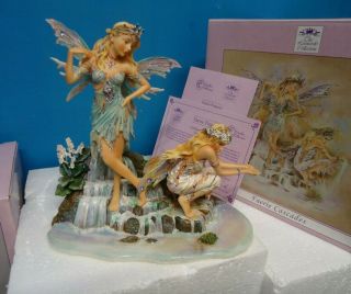 Rare Christine Haworth Faerie/ Fairy Figurine Leonardo Ltd Ed