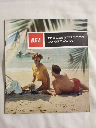 Bea Brochure Iy Does You Good To Get Awy Oct 1959 - March 1960