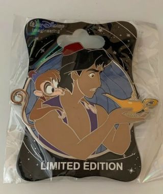 Disney Pin Wdi Profile Pin Hero - Limited Edition 250 - Aladdin Jasmine Abu