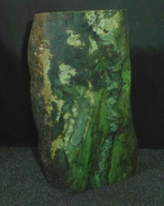Washington State True Art Nephrite / Diopside Rough,  4,  Pounds,  Snake Chatoyant