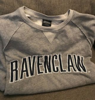 Universal Studios Wizarding World Of Harry Potter Ravenclaw Sweatshirt Medium