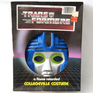 Vintage 1984 Transformers Ultra Magnus Costume With Mask Collegeville Halloween