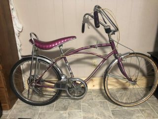 Sears Spyder 5 Speed Muscle Bike 24” Purple 2