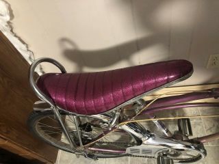 Sears Spyder 5 Speed Muscle Bike 24” Purple 7