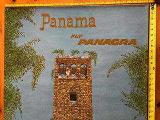 Panagra vintage Panama travel poster 3