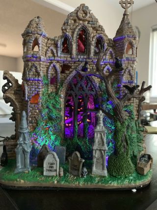 Lemax Spooky Town Gothic Ruins 2