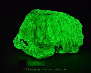 Green gemmy willemite - Franklin,  NJ 2