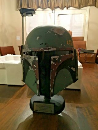 Star Wars Master Replicas Boba Fett Helmet - Limited Edition 481 Of 1500
