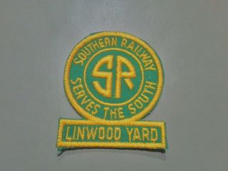Vintage Southern Railway Serves The South Linwood Yard Patch North Carolina Nc