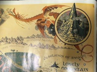 Poster—Bilbo’s Journey (The Hobbit) 1971,  artwork by illustrator Pauline Baynes 5