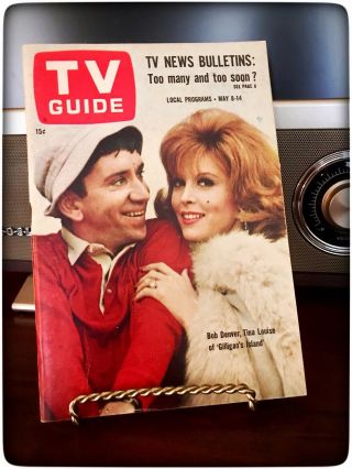 Vintage Tv Guide May 8 1965 " Gilligan 