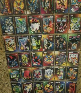 1992 Impel Marvel Universe 3 III X - men Deadpool 1 - 200 Card Complete Base Set 4