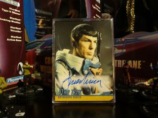 Star Trek Tos Series Autograph Card A280 Leonard Nimoy