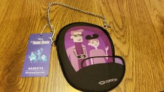 Disneyland Harvey And Shag Haunted Mansion 50th Anniversary Coin Purse Signed