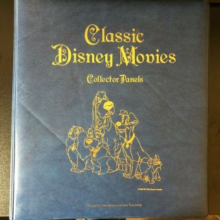 1990 Classic Disney Movies Collector Panels Binder