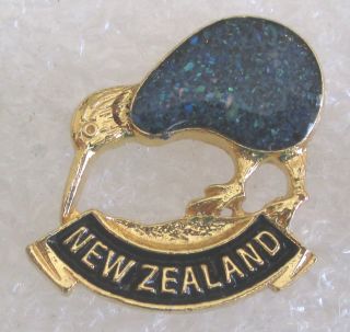Zealand Tourist Travel Souvenir Collector Pin - Kiwi Bird