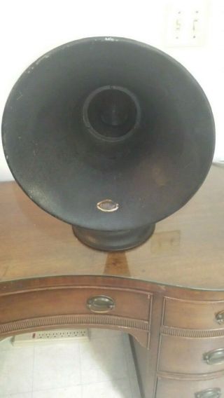 Antique Atwater Kent Model L Tube Radio Horn Speaker Deco
